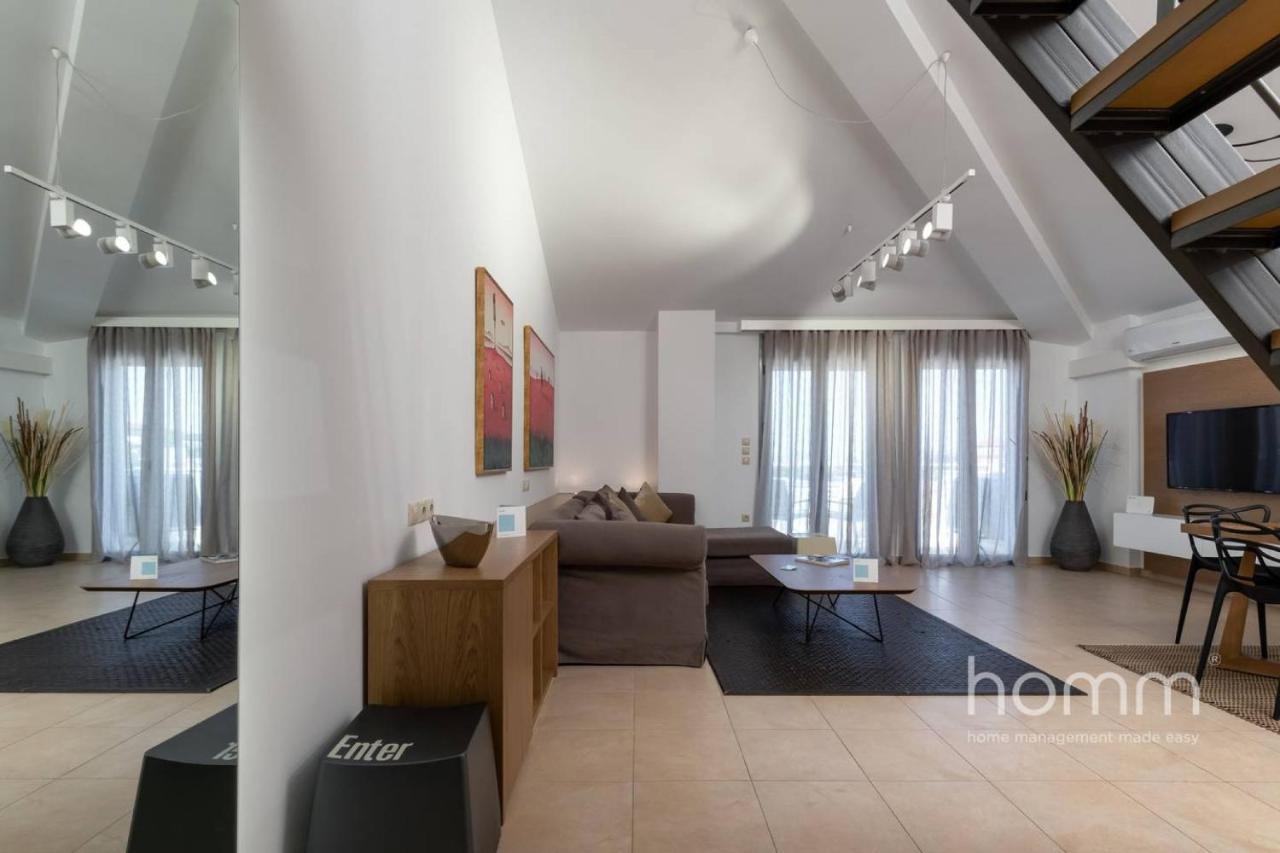 137Sqm Homm Apartment With Acropolis View 7Ppl 아테네 외부 사진
