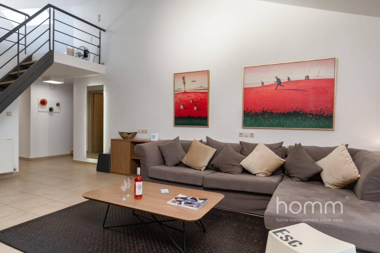 137Sqm Homm Apartment With Acropolis View 7Ppl 아테네 외부 사진
